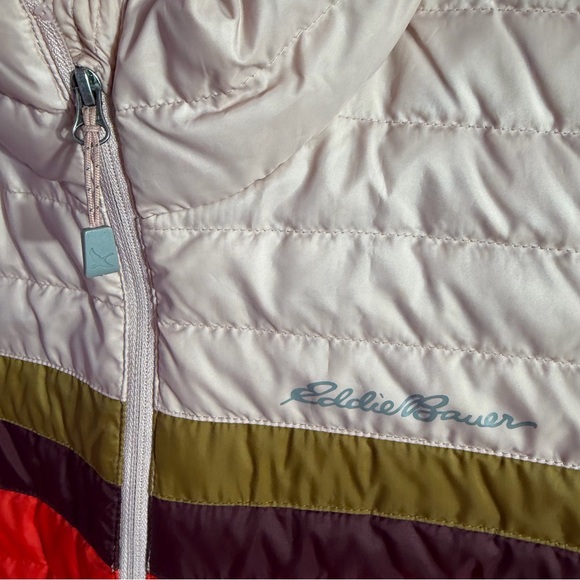 Eddie Bauer EB650 Down Quilted Full Zip Vest Womens Size Medium - Picture 7 of 8